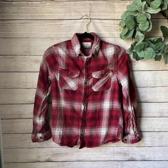 🎉Boys Ocean Coast Flannel Shirt - Picture 1 of 3